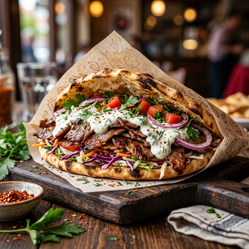 Authentischer Premium Döner Kebab